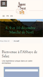 Mobile Screenshot of abbaye-de-salaz.ch